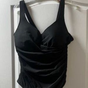 Miraclesuit Escape Black One Piece Swimsuit